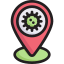 Virus Transmission Color icon 64x64